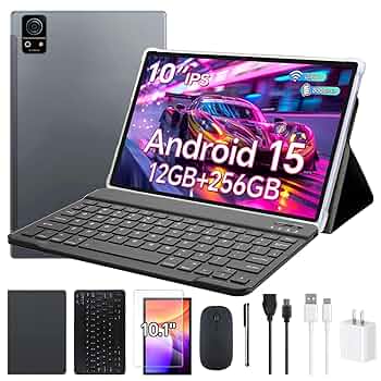 タブレット 8インチ android15 12GB+128GB+1TB TF拡張 Amazon.co.jp: 10インチアンドロイド15タブレットWi-Fiモデル